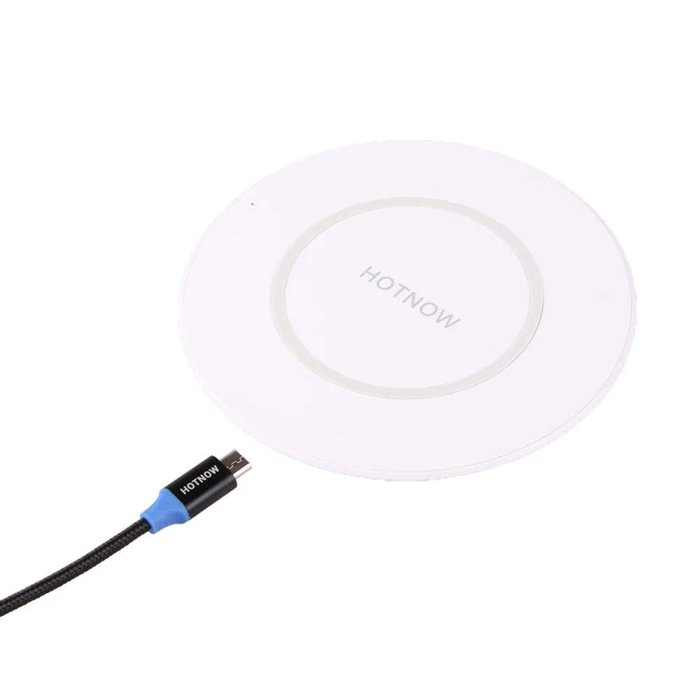 HOTNOW Мини Qi Беспроводное зарядное устройство USB зарядка Pad для iPhone X 8 Plus Samsung Galaxy S8 S6