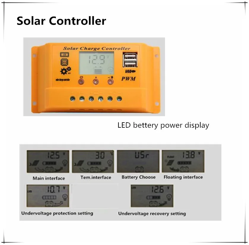 Фотоэлектрический набор солнечной системы 18 в 100 Вт электростанция для батарей
