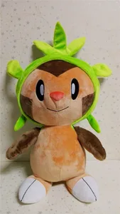 Официальный ПК JUMBO CHESPIN Nintendo 20 дюймов, плюшевая кукла, игрушка