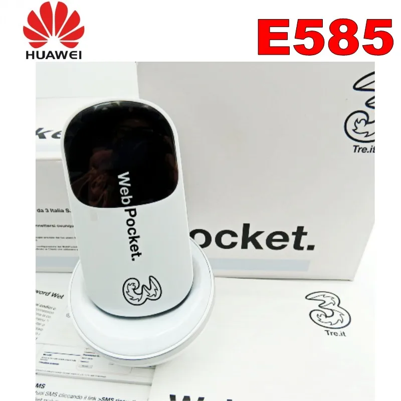Низкая цена карман Wi-Fi 3g Беспроводной маршрутизатор с док-станции huawei E585 |