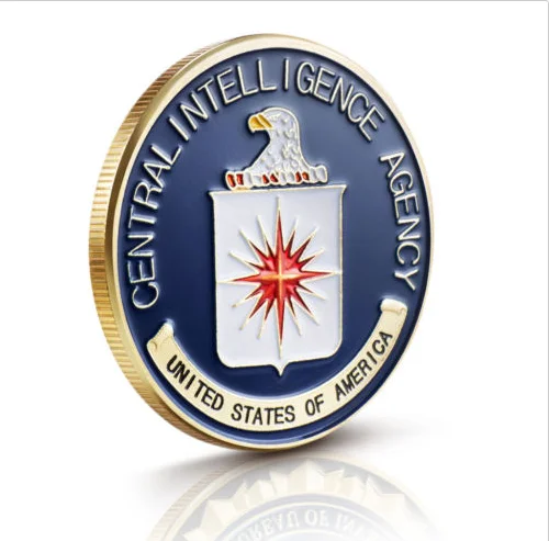 2 шт./лот Lot OF Federal Bureau of Investigation FBI amp CIA Challenge Coin Lot|Безвалютные монеты| |