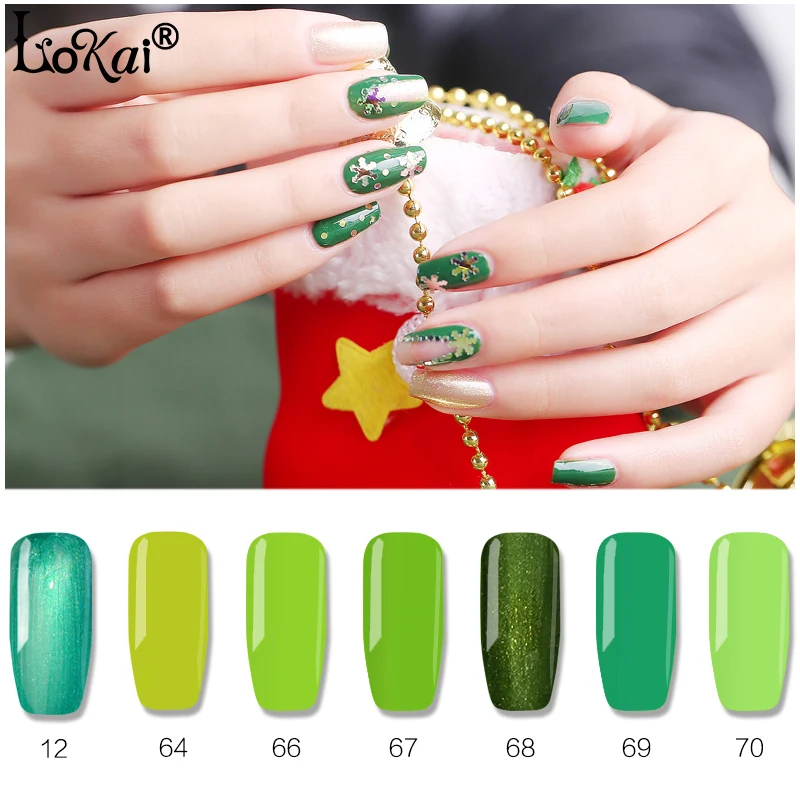 Новый Гель лак lokai UV Vernis Полупостоянный 10 мл УФ гель для ногтей отмачиваемый