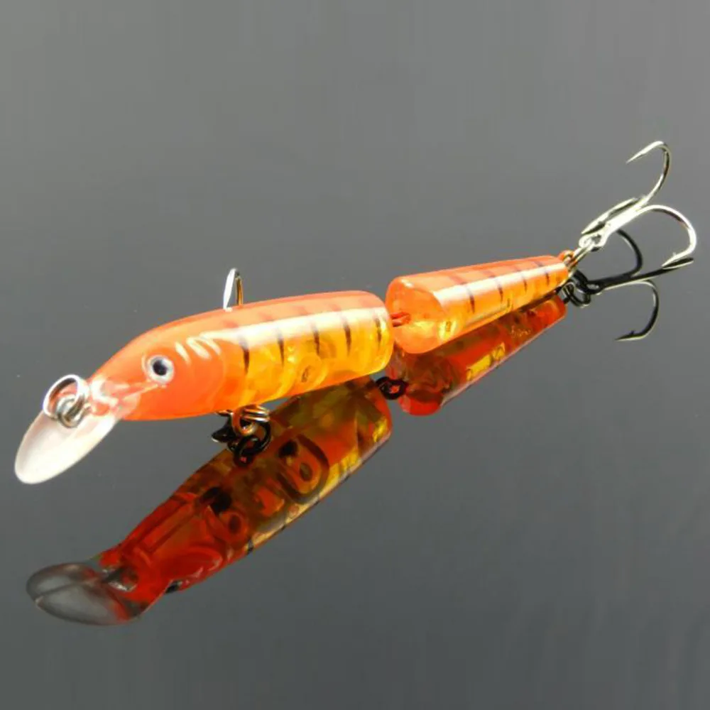 Рыболовные снасти разные цвета Искусственный Мягкий светящийся в темноте 2-Joint