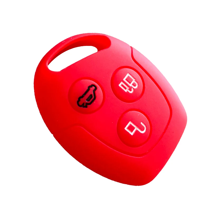 Силиконовый защитный держатель RMLKS для автомобильного ключа чехол-сумка Ford Fusion