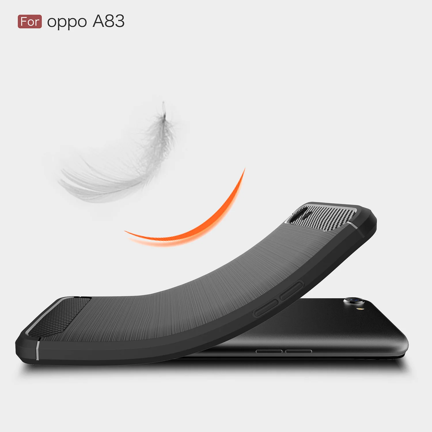Чехол wolfsay OPPO A83 чехлы A 83 мягкие из ТПУ с резиновой щеткой для телефона чехол 5 7 &quot
