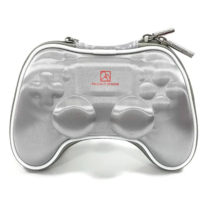 Silver Aairform Сумка Чехол Жесткий Чехол для PS4/SLIM/PRO контроллер(черный - Цвет: Silver