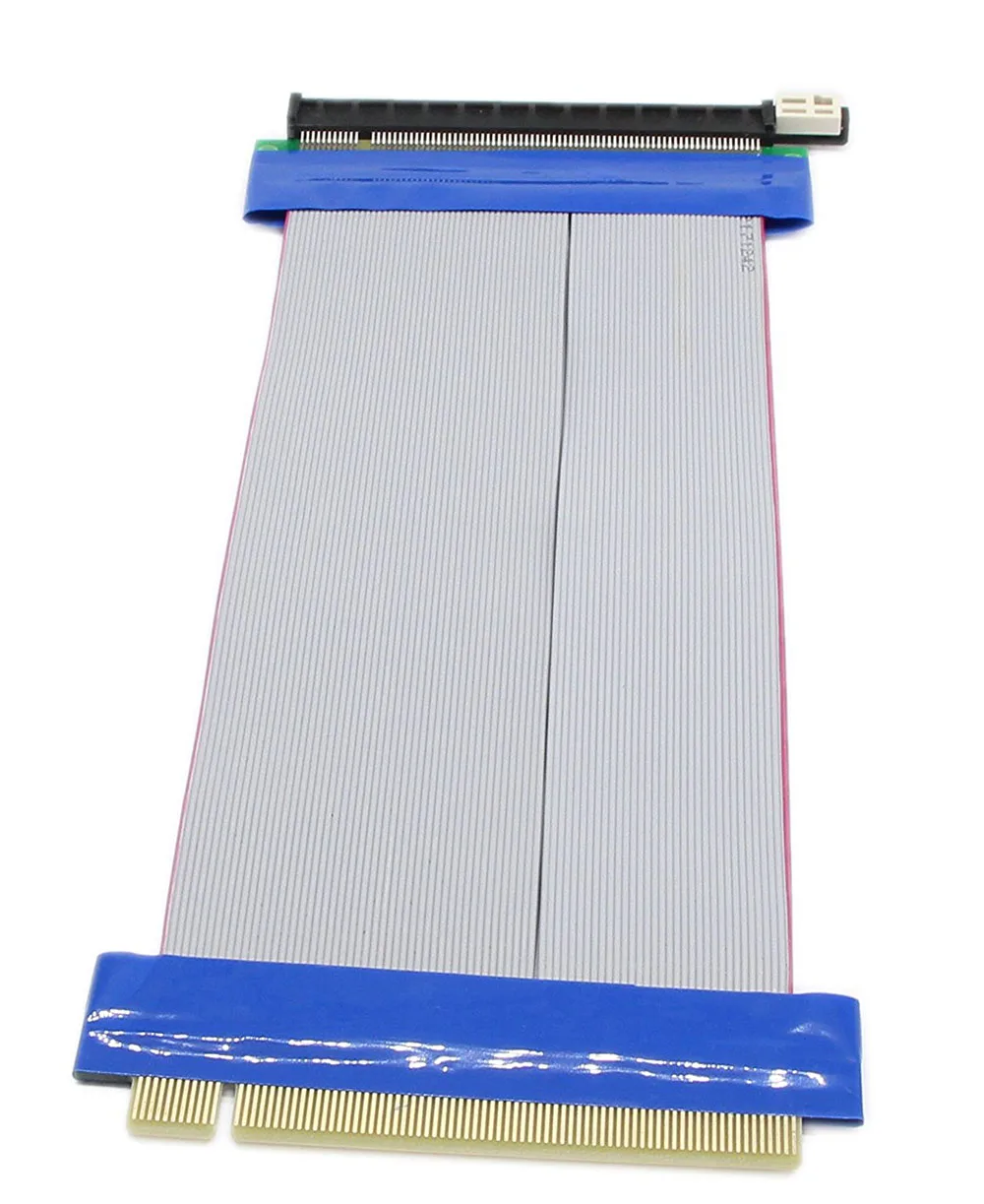 PCI E Express 16X расширитель Райзер карты Flex Гибкий Удлинительный кабель для 1U 2U