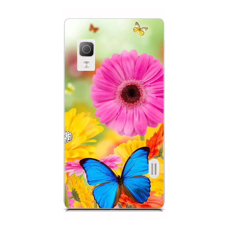 M41 Чехол Funda для LG L5II L5 II 2 E455 L5ii E 455 жесткий пластиковый чехол для LG L5ii принт милые животные чехлы для телефонов с изображением цветов - Цвет: M41