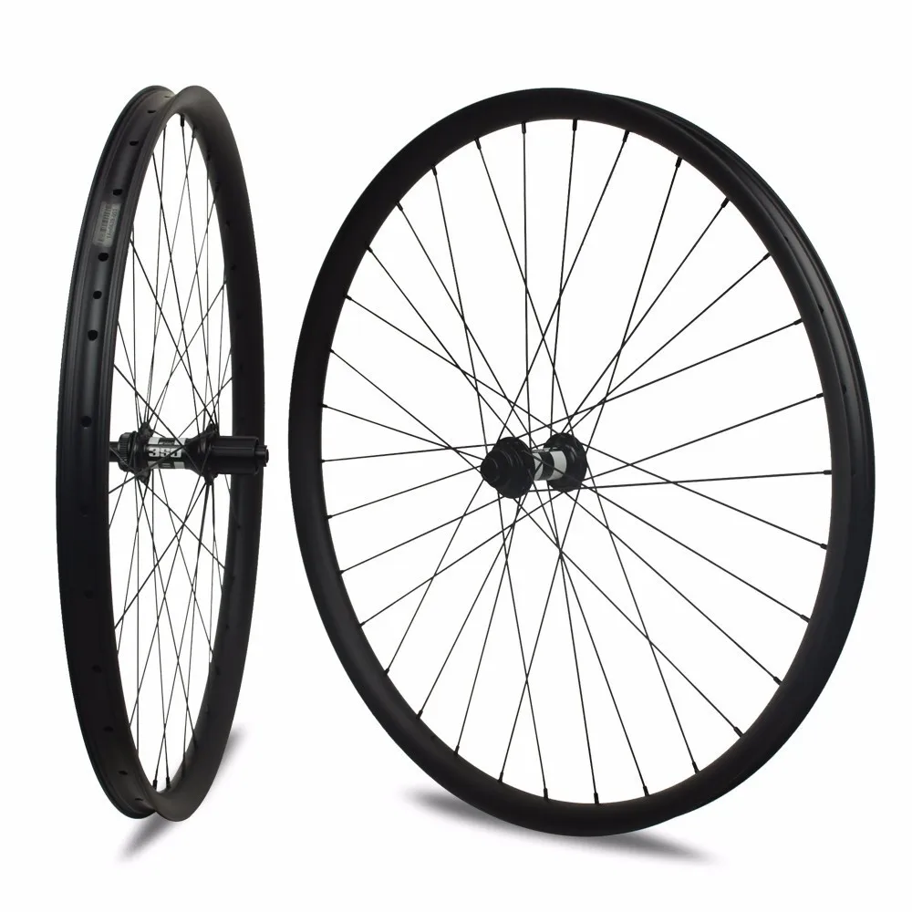 29er карбоновые колеса для горного велосипеда 29 дюймовые 28 мм ширина 25 Глубина с MTB