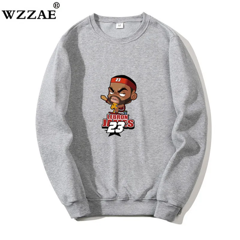 Light Gray Lebron James, мужские и женские толстовки, для пары, повседневный стиль, 3D принт, индивидуальность, Осень-зима, толстовки с капюшоном, спортивные костюмы, топы - Цвет: Light Gray