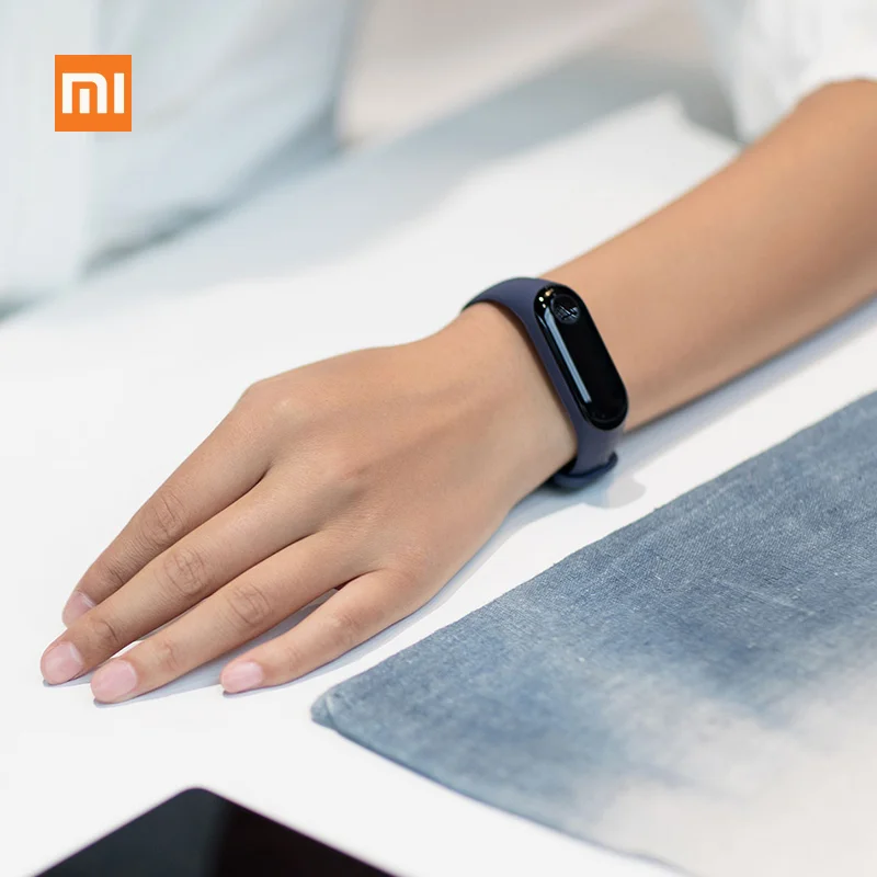 Xiaomi mi-браслет 3 Смарт-Браслет фитнес-трекер умный Браслет 0,7" OLED сенсорный экран 50 м водонепроницаемый mi Band 3