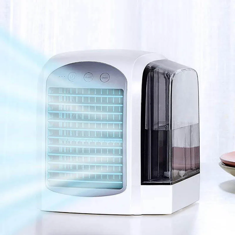 Портативный мини кулер с USB портативный 3 в 1 вентилятор для кондиционера