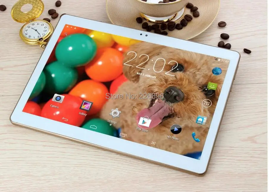 10-дюймовый планшетный ПК с восьмиядерным процессором 4 Гб ОЗУ 64 ПЗУ IPS 1280*800 две