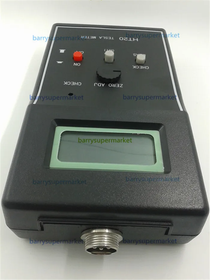 Цифровой Измеритель Гаусса тестер флюса HT20 для магнитного поля детектора