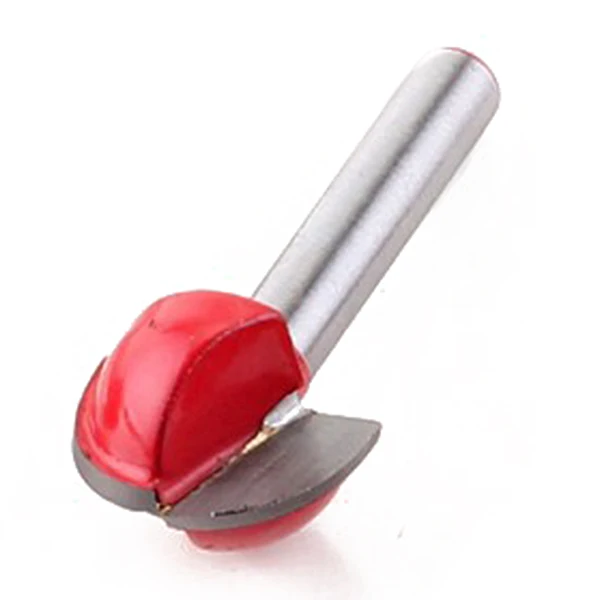 GTBL 1-inch Cutting Dia 1/4-inch Steel Shank 2-Flute Carbide Tipped Cove Core Box Router Bit | Инструменты