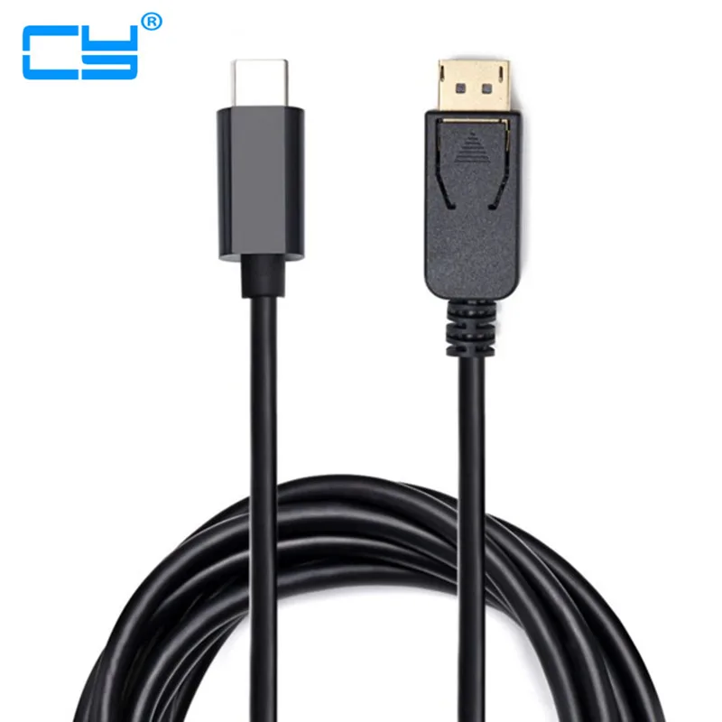 

Кабель USB C к DisplayPort (4K @ 60 Гц), кабель USB 3,1 Type C (совместимый с Thunderbolt 3) к DP для MacBook Galaxy S9 Huawei P20 P40