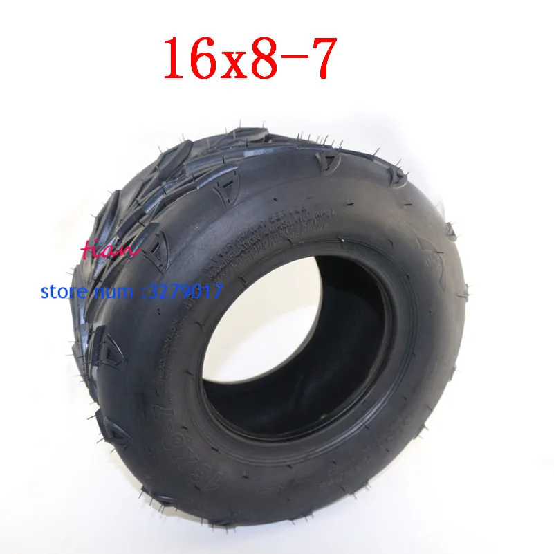2 из 16x8 7 200/55 Задний Передний вездеход картинг узкая бескамерная шина куб. См