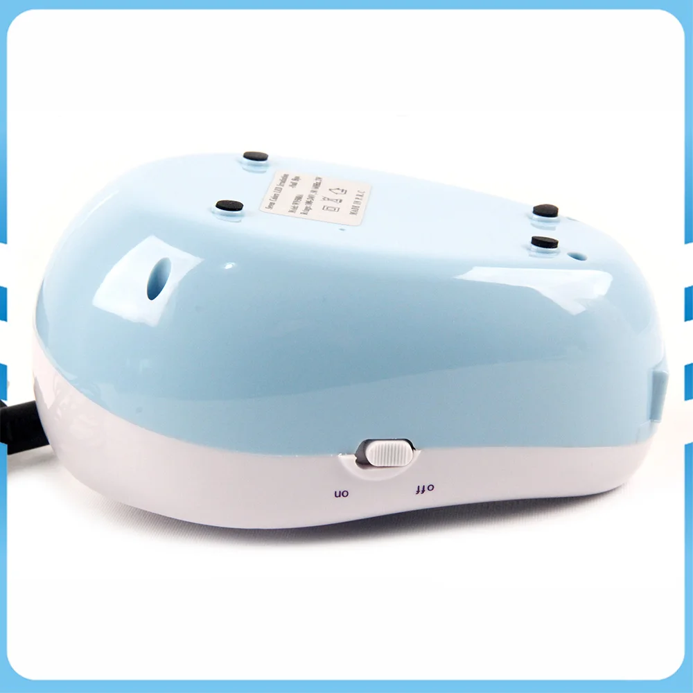 Синий маленький Салон Спа Гель лак для ногтей Удаление семи цветов LED облучение