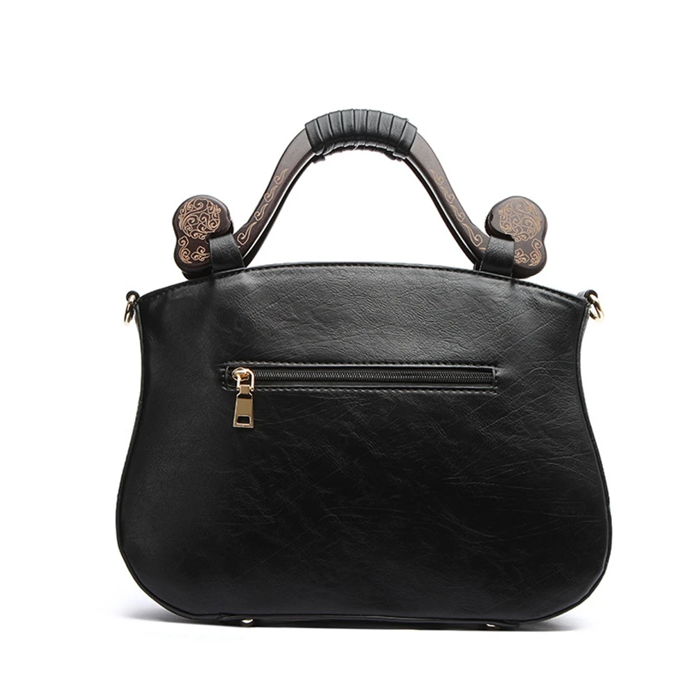 LADSOUL Высококачественная женская сумка на плечо женские кожаные сумки с цветами