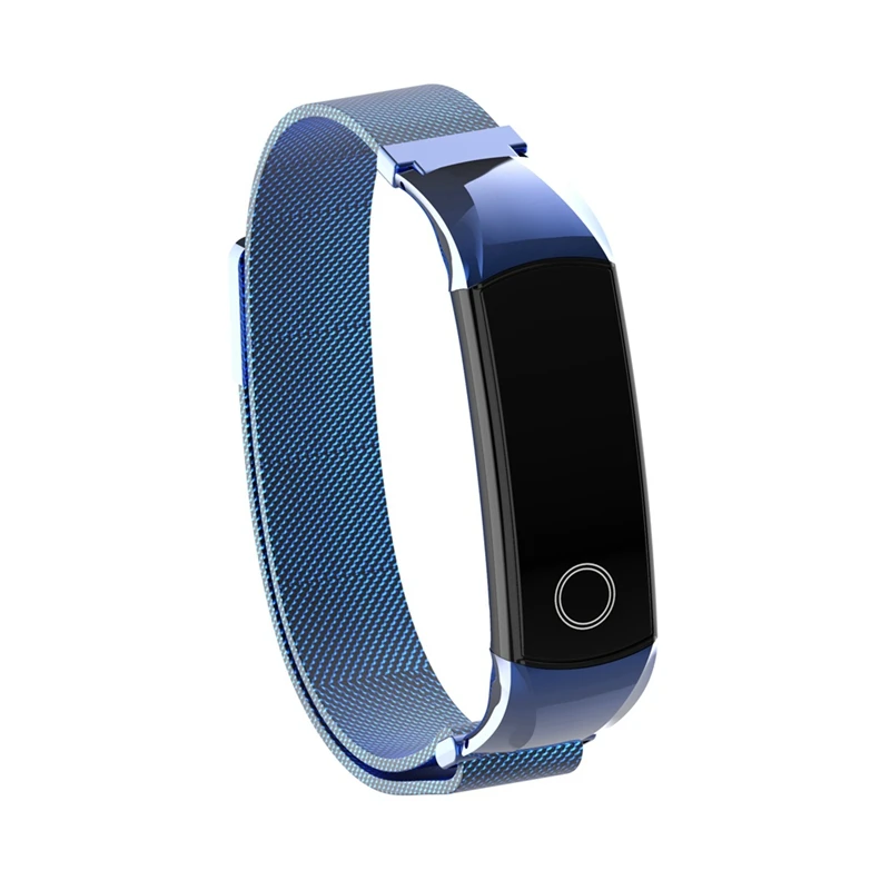 YUEDAER металлический Миланский ремешок для часов Huawei Honor Band 4 5 Магнитный металлический браслет для Honor Band 4 Band 4 аксессуары