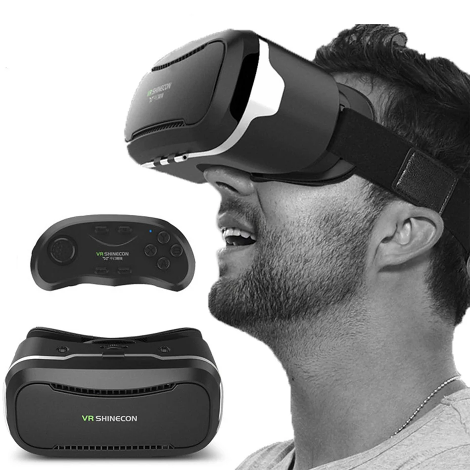 Новейшие носимые 3D очки VR BOX улучшенная версия виртуальной реальности видео 4 7 6 0