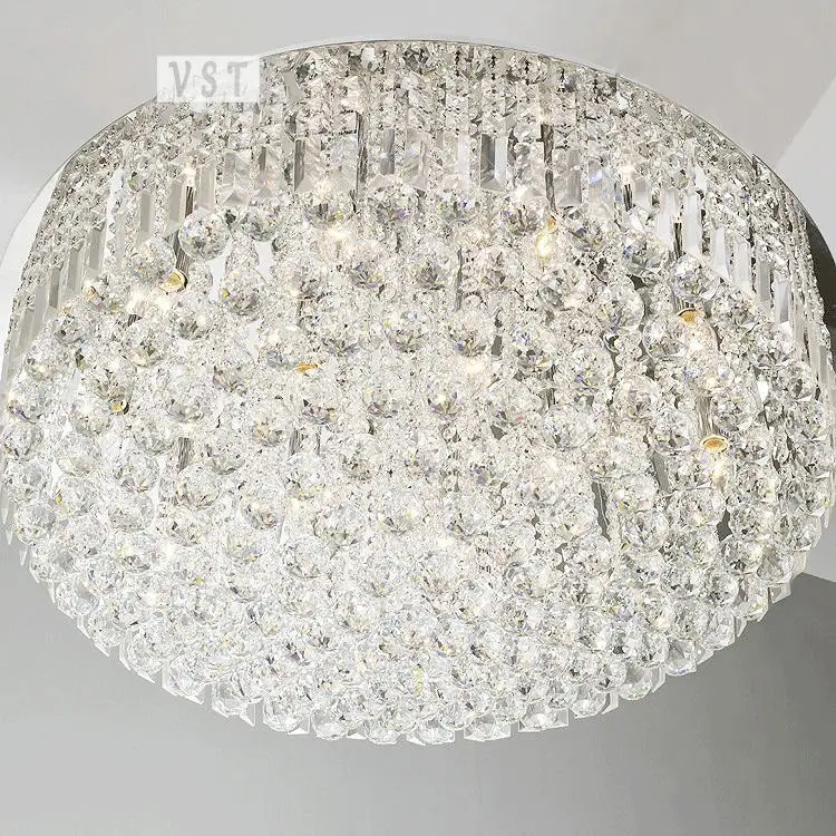 Хрустальная лампа K9 для гостиной потолочная современный минималистичный декор