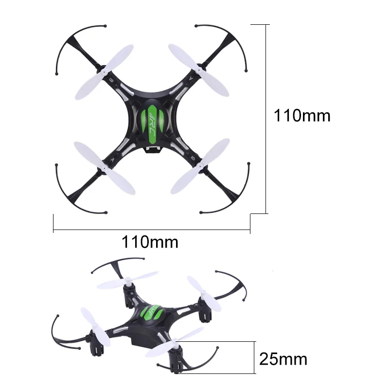 JJRC H8 Мини 2 4G 4CH 6-осевой гироскоп Безголовый режим Дрон с поворотом на 360 градусов CF