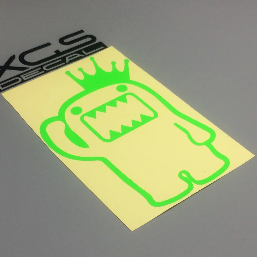 

Водонепроницаемые стикеры XGS наклейки на автомобиль domo kun 10 см x 6,8 см