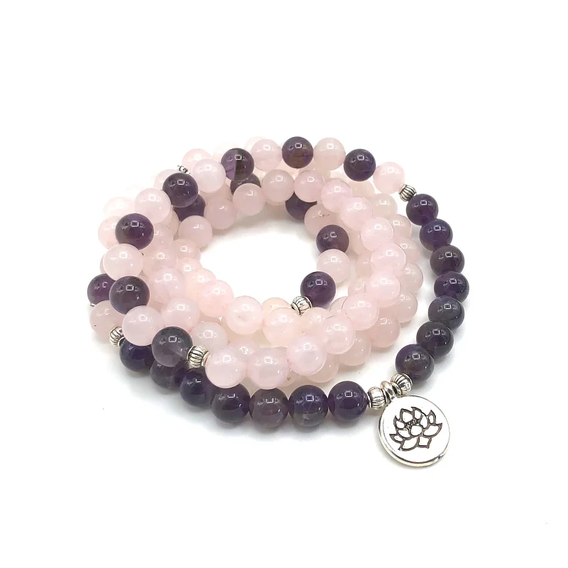 Новое поступление 2018 Модный женский подарочный браслет с розовыми бусинами в