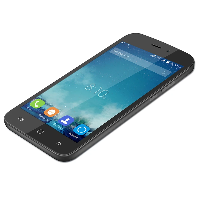 Оригинал Blackview A5 MTK6580 4 ядра сотовый телефон Android 6 0 5 дюйма 3g сети разблокированный