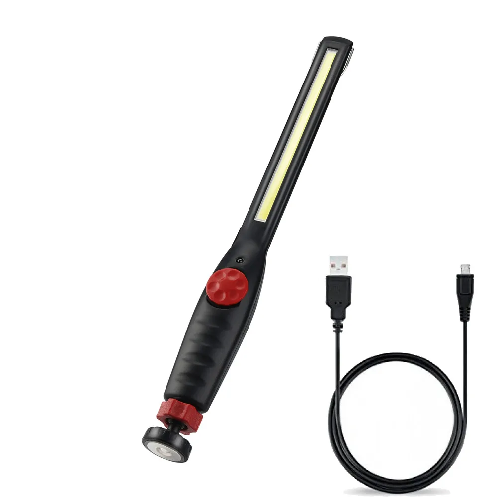 Новый высококачественный USB Перезаряжаемый COB светодиодный тонкий рабочий свет