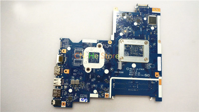 JOUTNDLN для HP 15 AF Материнская плата ноутбука 813970 501 ABL51 LA C781P w/для A8 7410 Процессор|motherboard