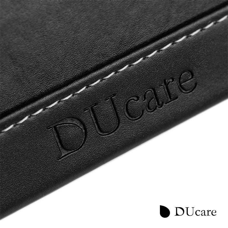 DUcare 1 шт. Новое корейское модное кожаное косметическое зеркало из искусственной