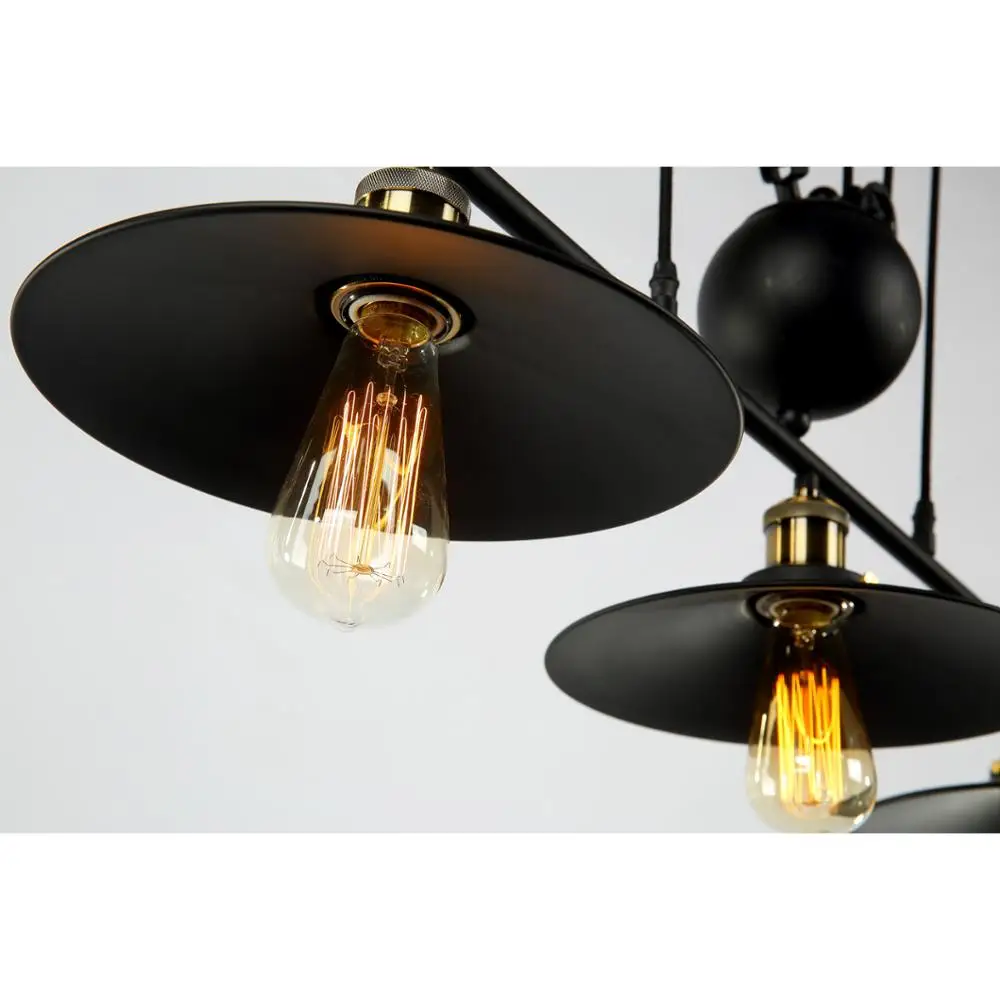 Подвесные светильники в стиле лофт креативное винтажное освещение индастриал