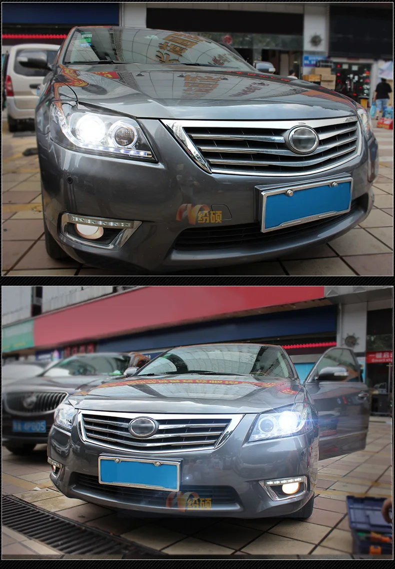 Doxa Автомобиль Стайлинг фара для Toyota светодиодная фара дальнего света camry 2009-2011 для camry светодиодные фары дневного света Биксеноновые HID аксессуары