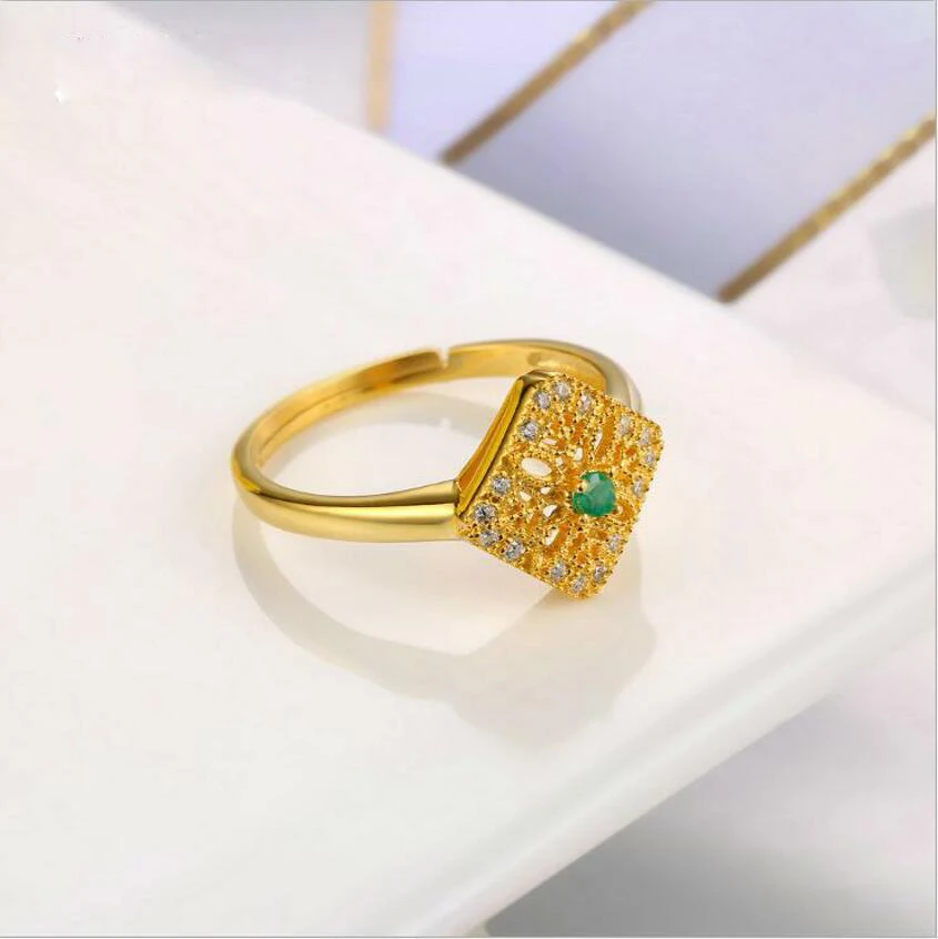 925 Серебряное кольцо с женская Юбилей старинные ювелирные изделия. t0105 | Украшения
