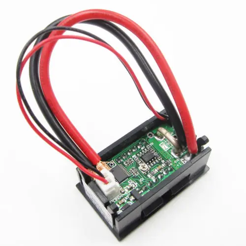 Новый DC от 0 до 20A мини красный светодиодный Панель метр Цифровой амперметр|ammeter