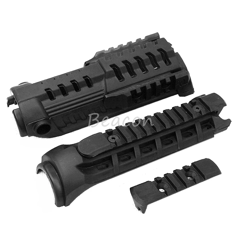 Открытый страйкбол винтовка пистолет аксессуары командная Охота CAA M4S1 Handguard с дополнительной рельсовой системой для M4/M16 черный