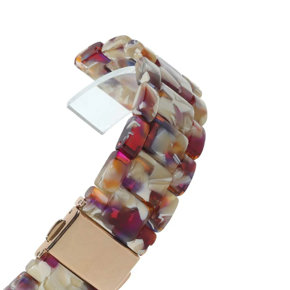 Ремешок полимерный для Apple Watch 6 5 4 3 2 1 SE модный браслет наручных часов iWatch 38 мм 40 42 44