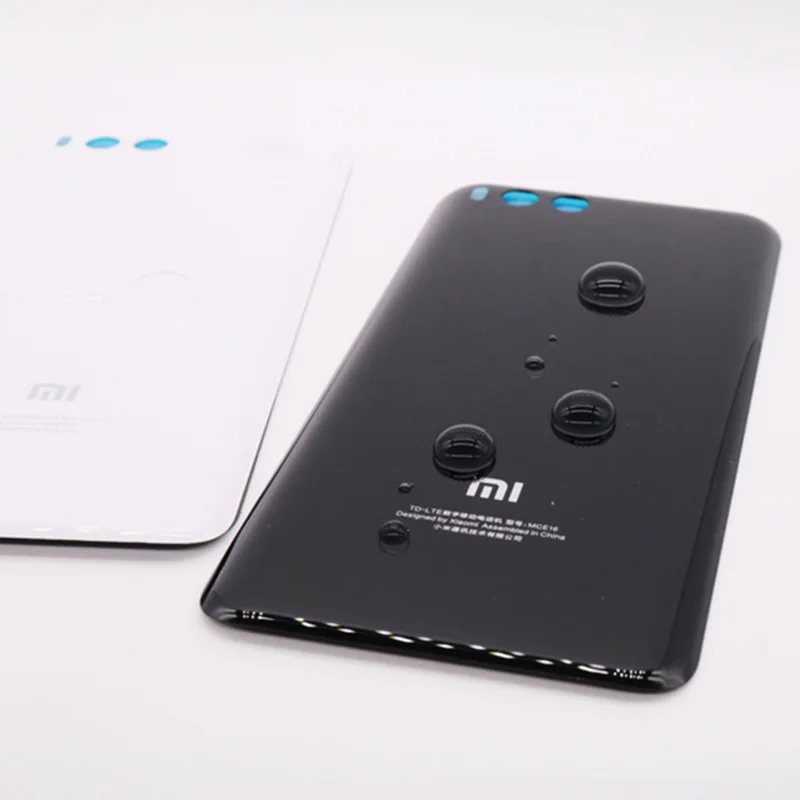 Чехол для mi 6, 3D стекло, задняя крышка корпуса, чехол для Xiaomi mi 6 mi 6, задняя дверь, сменная жесткая панель, крышка батареи, 3 цвета
