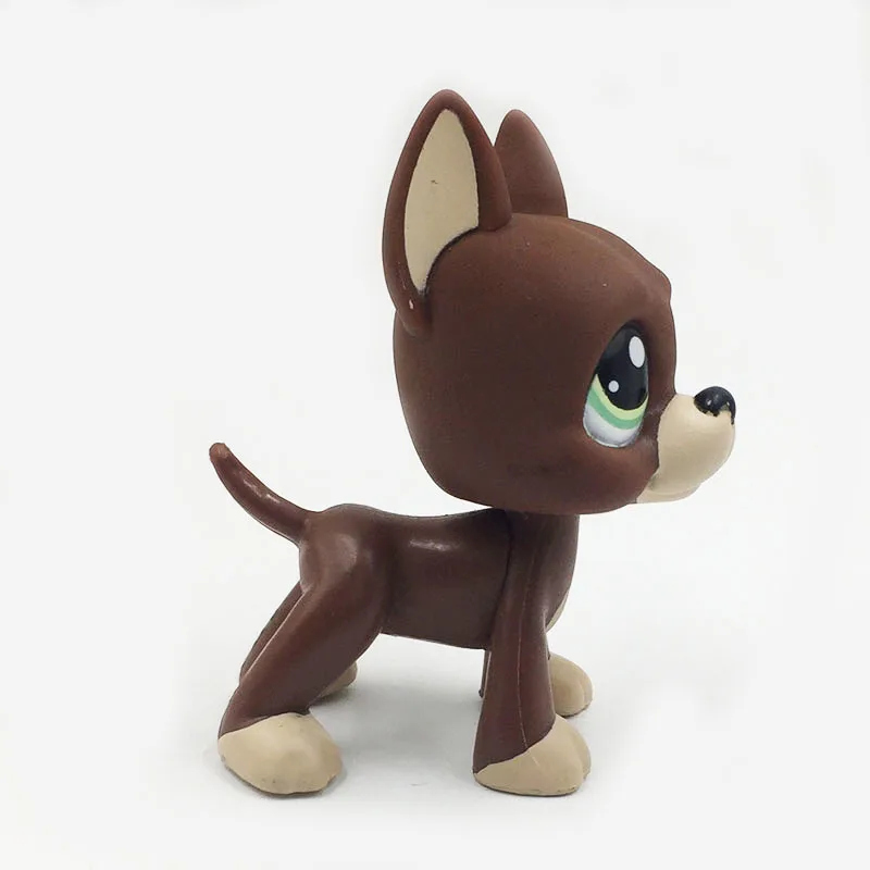 LPS редкая маленькая кошка милые игрушки #1519 модель немецкий дог щенок собака с