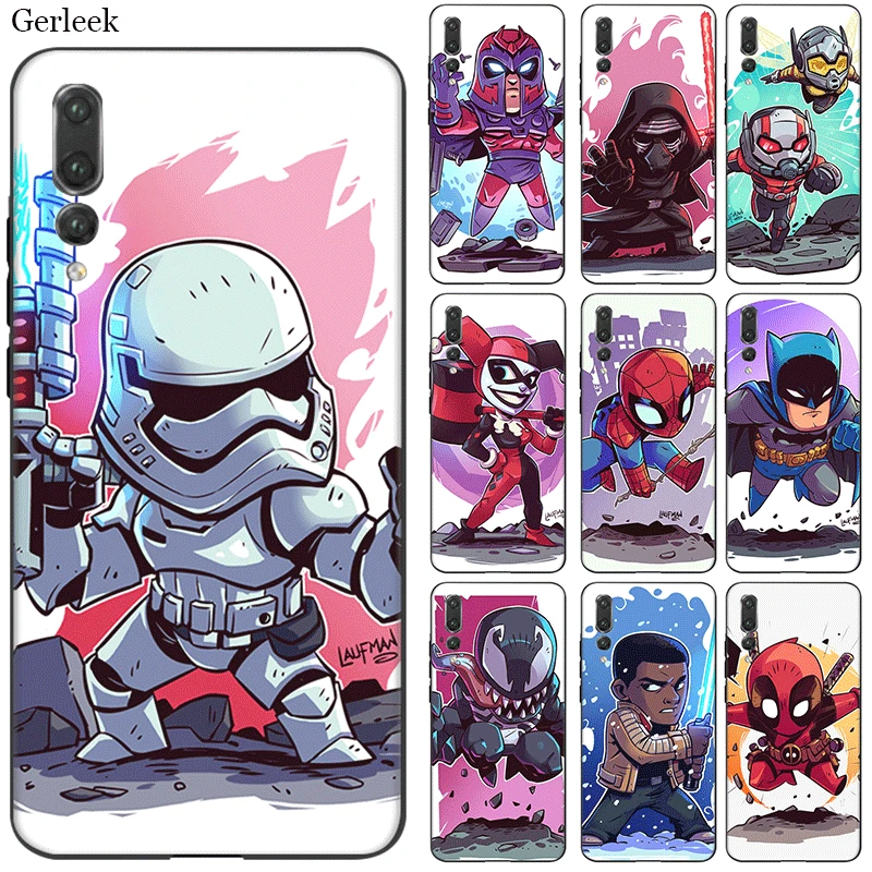 Силиконовый чехол для мобильного телефона Desxz Comic Star Wars Huawei Y5 Y6 Y7 Y9 Prime Mate 10 Nova 2i 2 3 3i