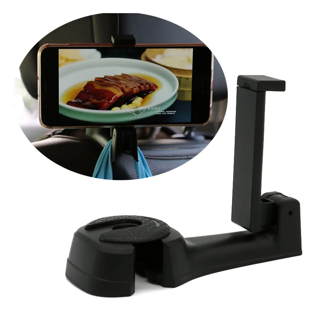 2 функциональные автомобильные крючки гибкий держатель-подставка для телефона и