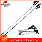 Naturehike складные походные палки 7075 авиационный алюминиевый сплав легкие складные треккинговые палки с быстрыми замками