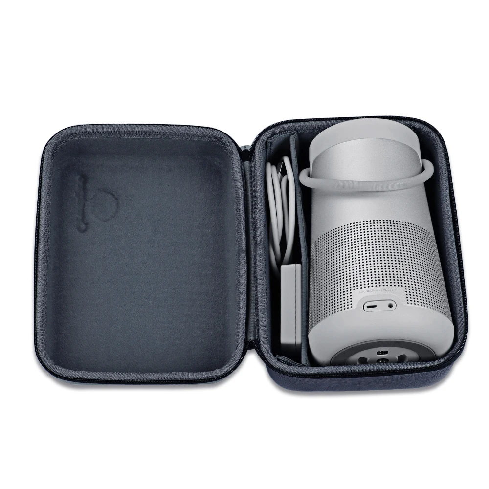 PU+Velvet Protective Speaker Travel Portable Hard Carrying Pouch Cover Case For BOSE SoundLink Revolve+/B&ampO BeoPlay P6 | Электроника