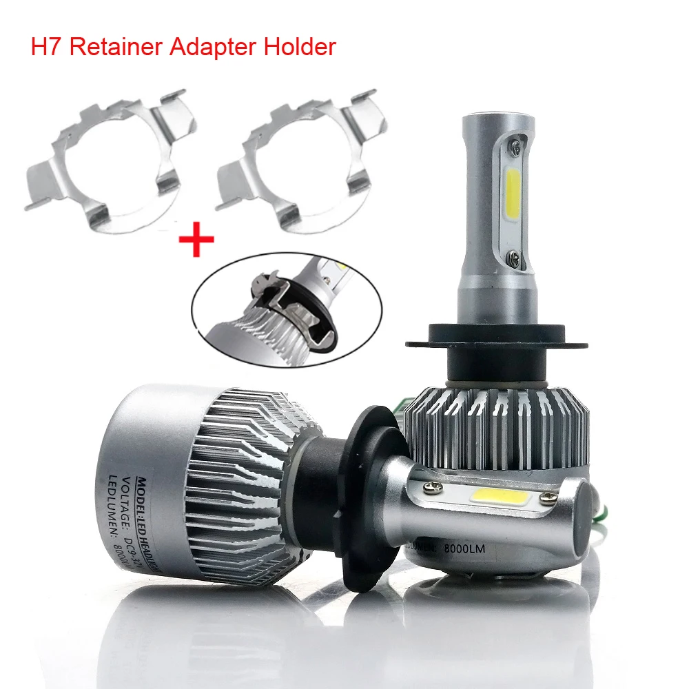 H7 LED kit Фары Лампы Базовые держатели адаптеры специальные зажим фиксатор розетки