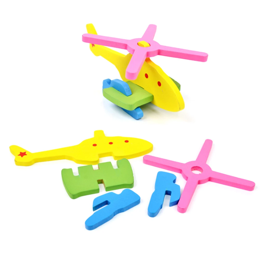 4 шт./упаковка детский деревянный 3D-пазл | Игрушки и хобби