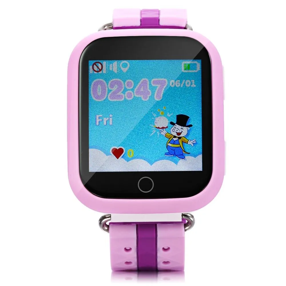 Дети SmartWatch Q750 GPS WiFi трекер часы gsm детей Телефонный звонок анти потерял Sos Браслет