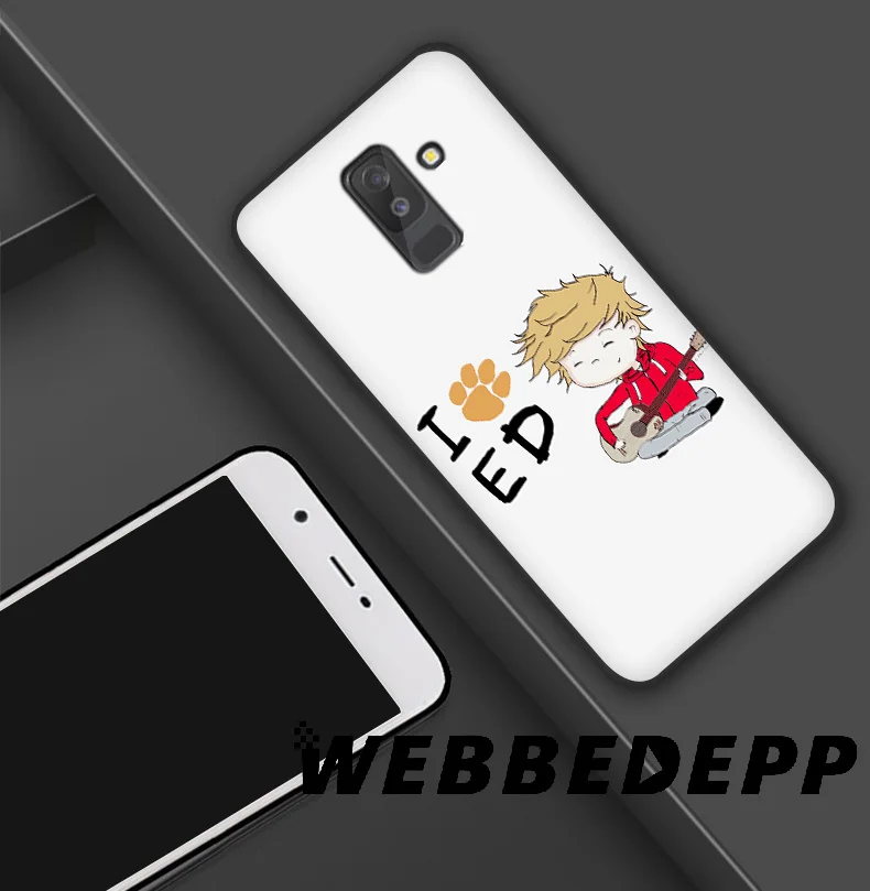 WEBBEDEPP Ed sheeran Edsheeran Мягкий ТПУ силиконовый чехол для Samsung Galaxy S10 S10e S9 S8 Plus S7 S6 Edge &amp J6 |