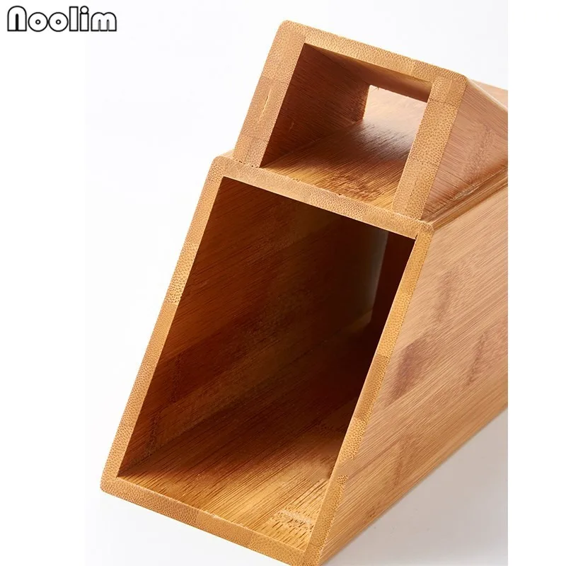 Деревянная кухонная подставка для ножей NOOLIM многофункциональная стойка